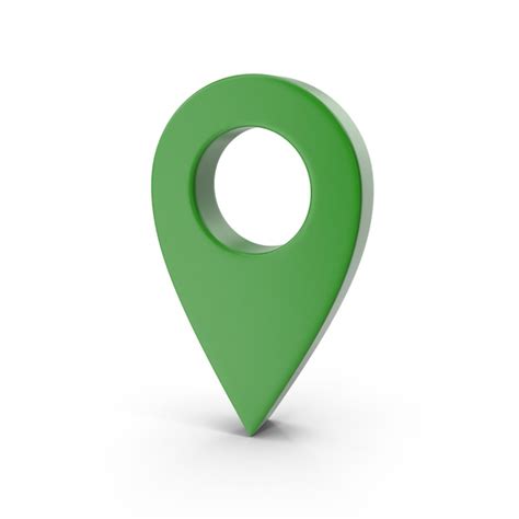 Premium Photo 3d Rendering Realistic Green Location Map Pin Gps