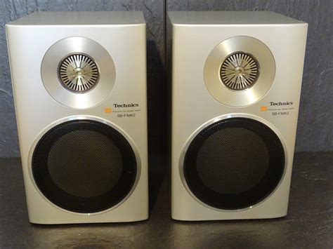 Technics Sb F Mk Honeycomb Disc Speaker System Retroaudio