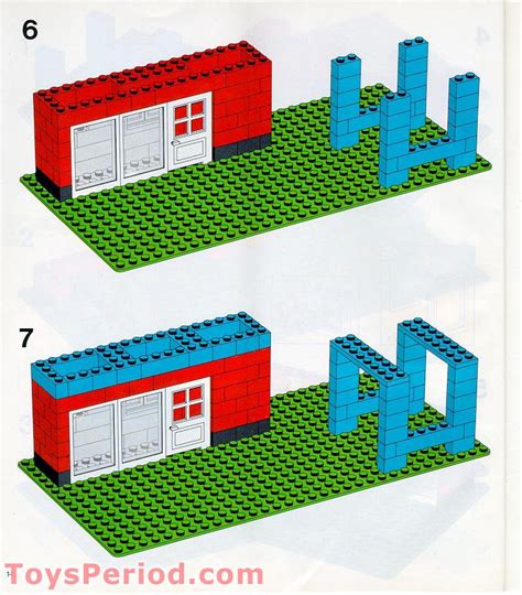 Lego 565 2 Build N Store Chest 5 Plus Instructions And Parts List