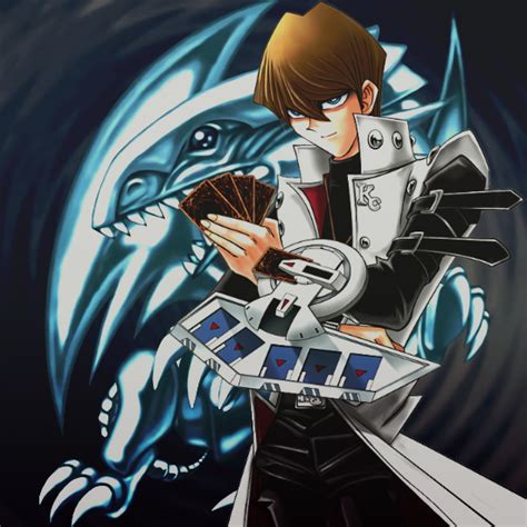 Seto Kaiba And Blue Eyes White Dragon By Thetipofanatic On Deviantart