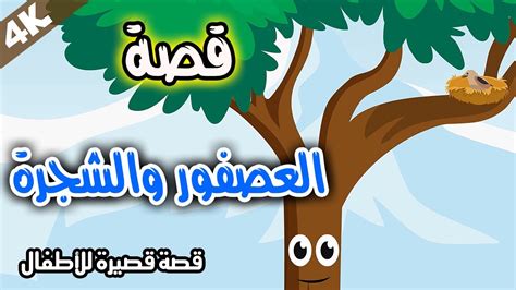 قصة الصداقة مع العصفور والشجرة قصص اطفال قصة قصيرة للاطفال قصص