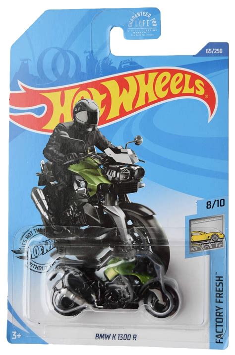 Hot Wheels 2020 Factory Fresh BMW K 1300 R Motorcycle 65 250 Black And