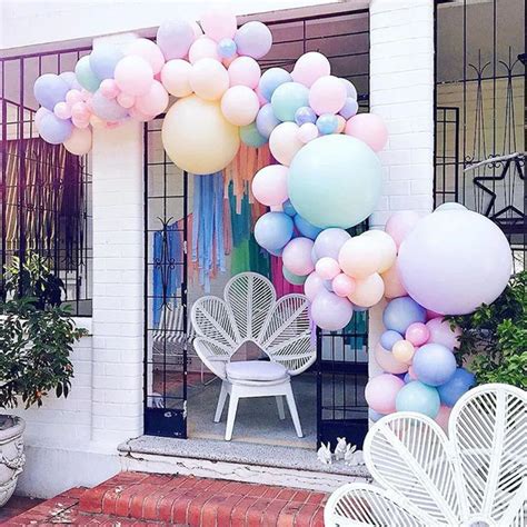 Grands Ballons Ronds Pastel Pouces Ballon Pais En Latex