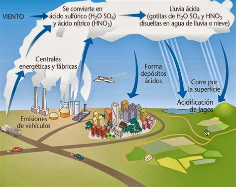 Alergias: La lluvia ácida.