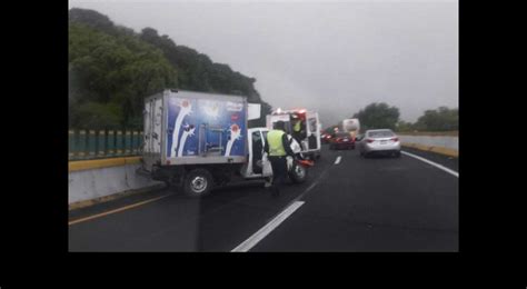 Accidentes provocan cierres en autopistas a Cuernavaca y Querétaro