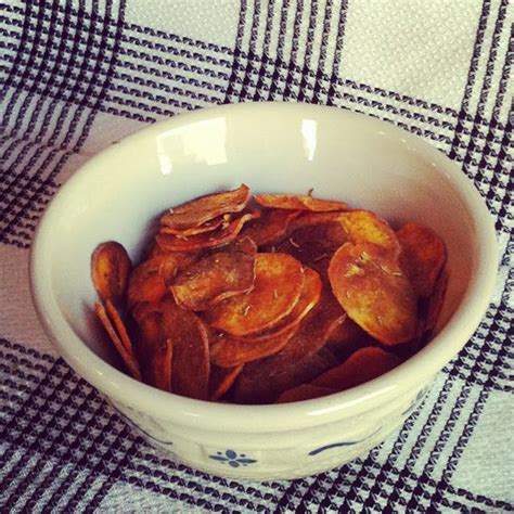 Rosemary And Sea Salt Sweet Potato Chips Plaid And Paleo Recipe