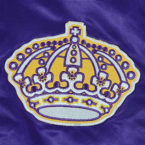 Starter Purple Satin Los Angeles Kings 80s Jacket - Jackets Masters