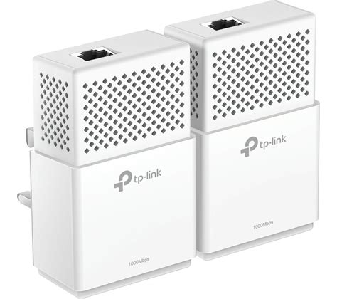 TP-LINK AV1000 Powerline Adapter Kit - Twin Pack Deals | PC World