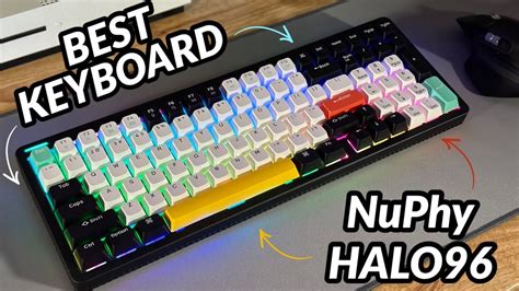 NuPhy Halo96 BEST Mech Wireless Keyboard 5 Minute Reviews YouTube