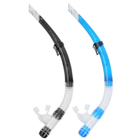 Silicone Snorkel Dry Breathing Tube Underwater Water Sports Swimming