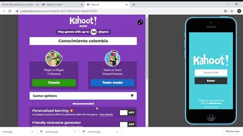 Como Crear Un Kahoot Compartido Printable Templates Free