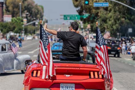 Alex Balekian Joins Sunland Tujunga 4th Of July Parade Celebrating