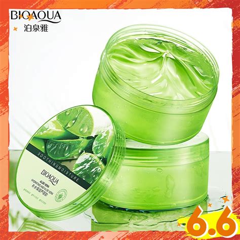 Bioaqua Aloe Vera Soothing Moisture Hydrating Aloe Vera Gel 300g Shopee Malaysia