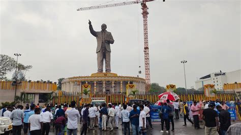 Worlds Tallest Dr BR Ambedkar Statue In Hyderabad 125 Ft Statue