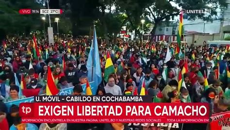 Cabildo En Cochabamba Define Exigir La Libertad Del Gobernador Camacho