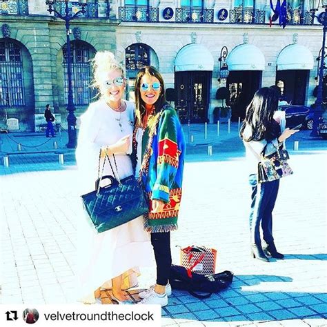 Anna Dello Russo Repost Velvetroundtheclock With Repostapp Alanui