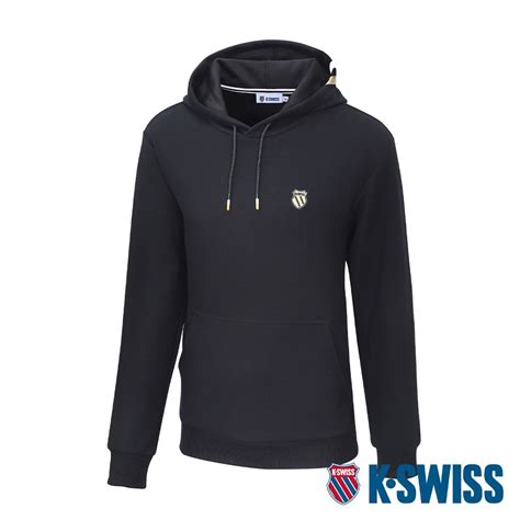 K Swiss Hoodie 連帽上衣 女 黑 Pchome 24h購物