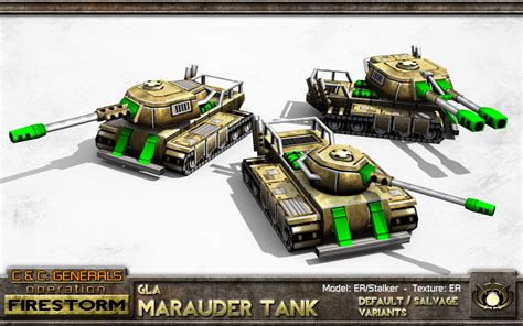 GLA Marauder Tank Image Operation Firestorm Mod For C C Generals