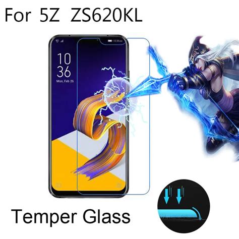 Para Asus Zenfone 5Z ZS620KL Móvel LCD Protetor de Tela Guarda 2 pçs