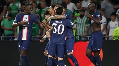 Hasil Maccabi Haifa Vs Psg Trisula Messi Mbappe Dan Neymar Cetak Gol