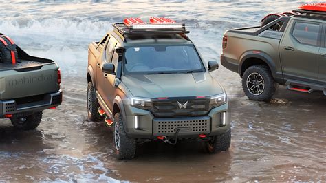 Mahindra Reveals Global Pik Up Concept As Hilux Ranger Rival