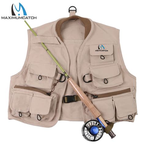 Maximumcatch Chaleco De Pesca Con Mosca Para Ni Os Chaqueta Con M