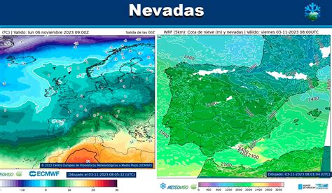 Estas Son Las Nevadas Que Podemos Esperar Durante Los Pr Ximos Tres