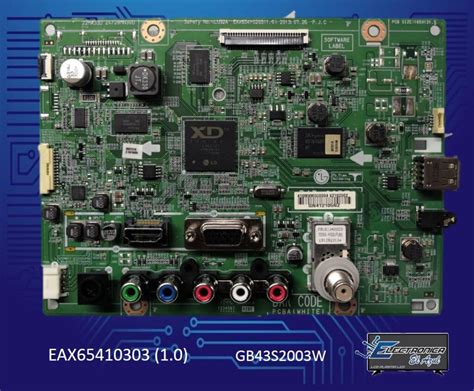 MAINBOARD LG MODELO EAX65410303 1 0 Electronica El Azul