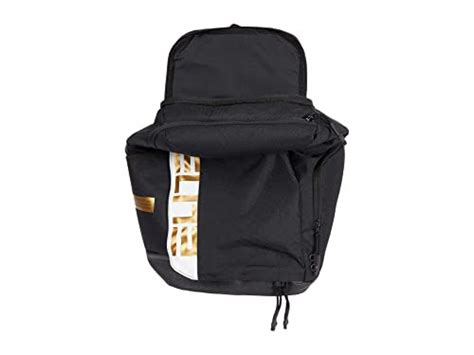 Buy Nike Elite Pro Backpack Blackwhitemetallic Gold One Size