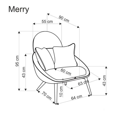 Merry Fotel Wypoczynkowy Kremowy Meble Wypoczynkowe Halmar