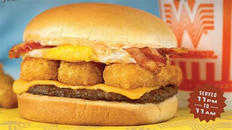 Breakfast Menu Whataburger