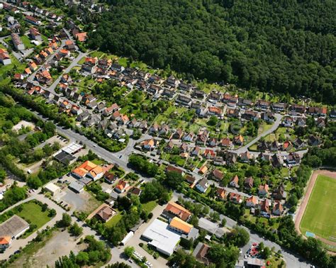 Oker Aus Der Vogelperspektive Wohngebiet Mischbebauung Der Mehr Und