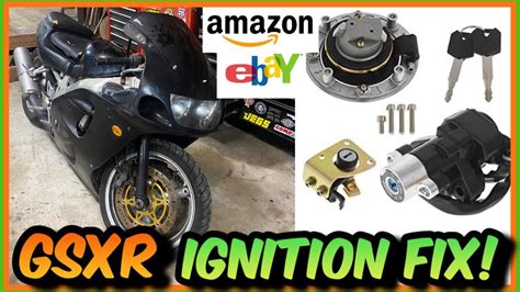 Suzuki Gsxr No Start Key Replacement Amazon Ebay Ignition Switch