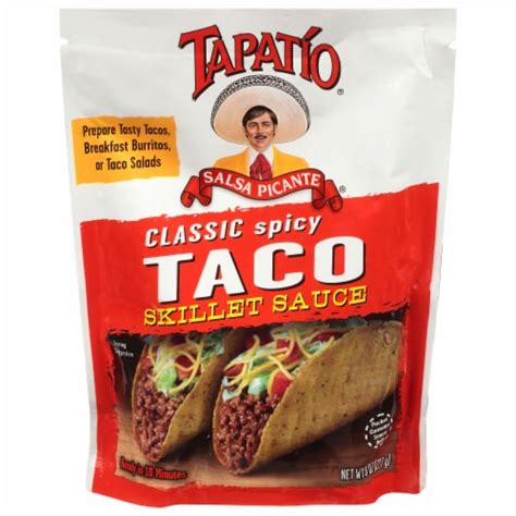 Tapatio Salsa Picante Classic Taco Skillet Sauce 8 Oz King Soopers