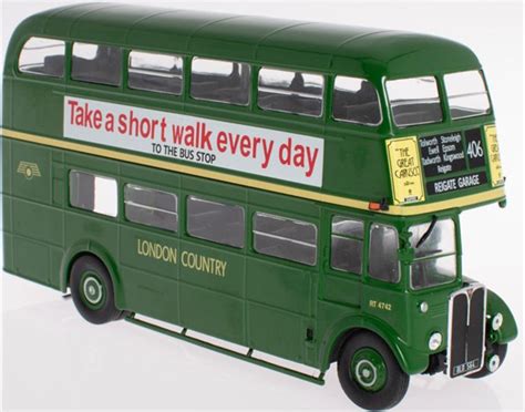 Ixo Models Aec Regent Iii Rt London Country Green S S