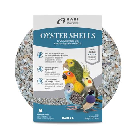 Oyster Shells Supplement For Birds Hagen Avicultural Research Institute