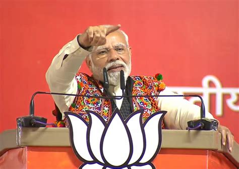 PM Modi Addresses Vijay Sankalp Rally In Madhya Pradesh Indiablooms