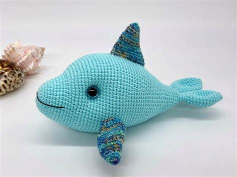 Free Amigurumi Crochet Dolphin Pattern | AllFreeCrochet.com