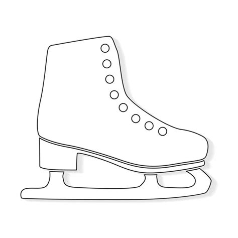 Ice Skates Stock Vector Nikolae 13549288