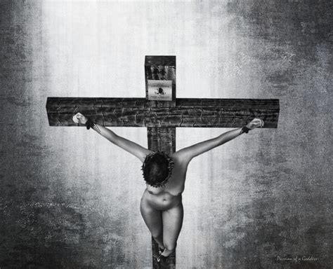 Female Crucifix VI Digital Art By Ramon Martinez Fine Art America