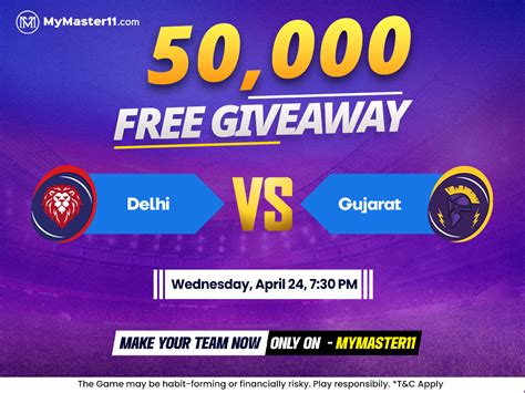 Delhi Capitals Vs Gujarat Titans 40th Match Mymaster11 Prediction