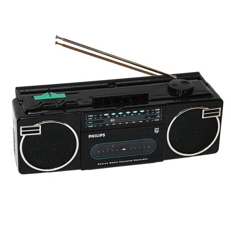 Electro Vintage Boombox Poste Radio Cassette Philips Modèle 8092 00