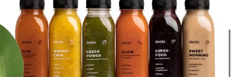 DETOX BAR & SWEETS BAR | Детокс-программа-это набор соков и смузи из ...