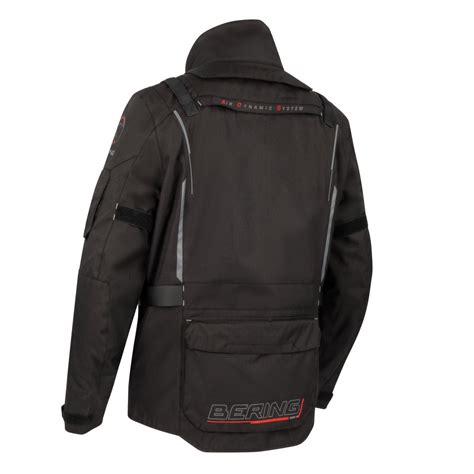 Geacă Moto din Textil BERING NORDKAPP Negru BBMoto