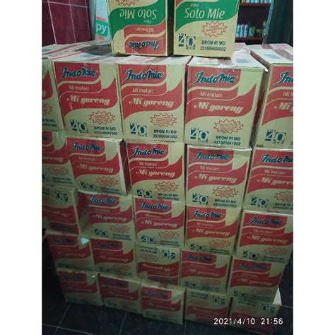 Jual Indomie Goreng 1 Dus Indonesia Shopee Indonesia