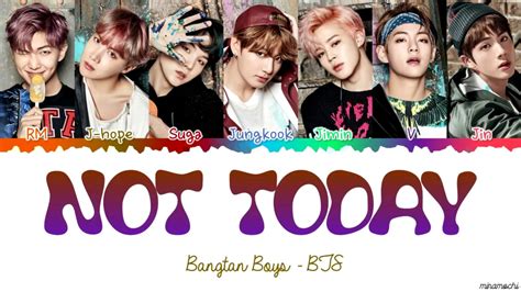 BTS 'Not Today' Lyrics Chords - Chordify