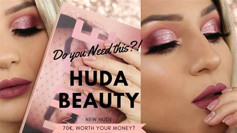 HUDA BEAUTY NEW NUDE PALETTE GIO DREVELI YouTube