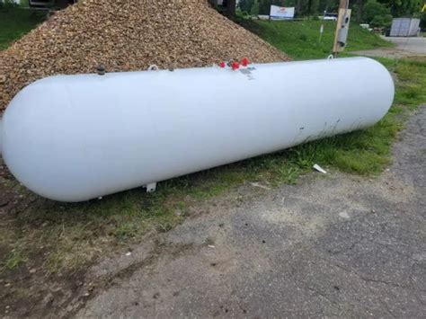 Asme 1000 Gallon Above Ground Propane Tank Western Sales Company Inc