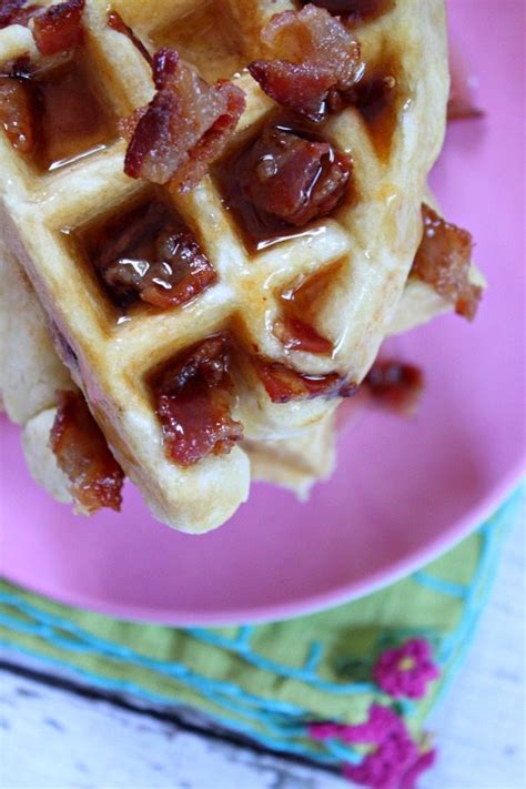 Maple Bacon Waffles - Recipe Girl