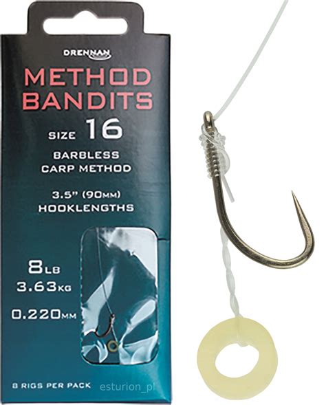 Przypony Method Cm Drennan Bandit Carp Method Hnbcm